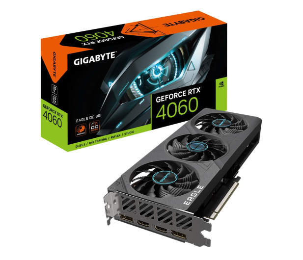Gigabyte GeForce RTX 4060 Eagle OC 8GB GDDR6 - 1156772 - zdjęcie
